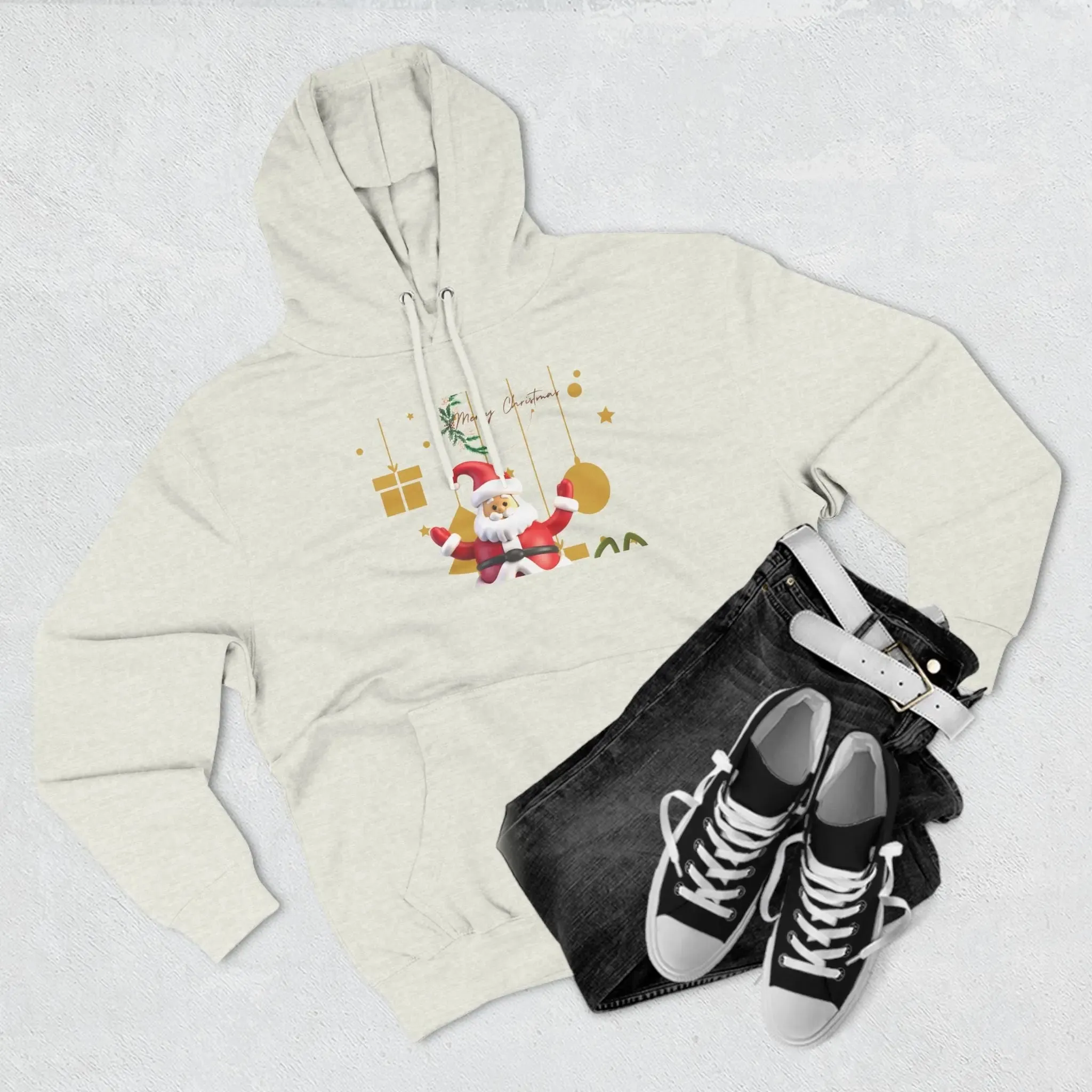 Hoodie Three-Panel Fleece