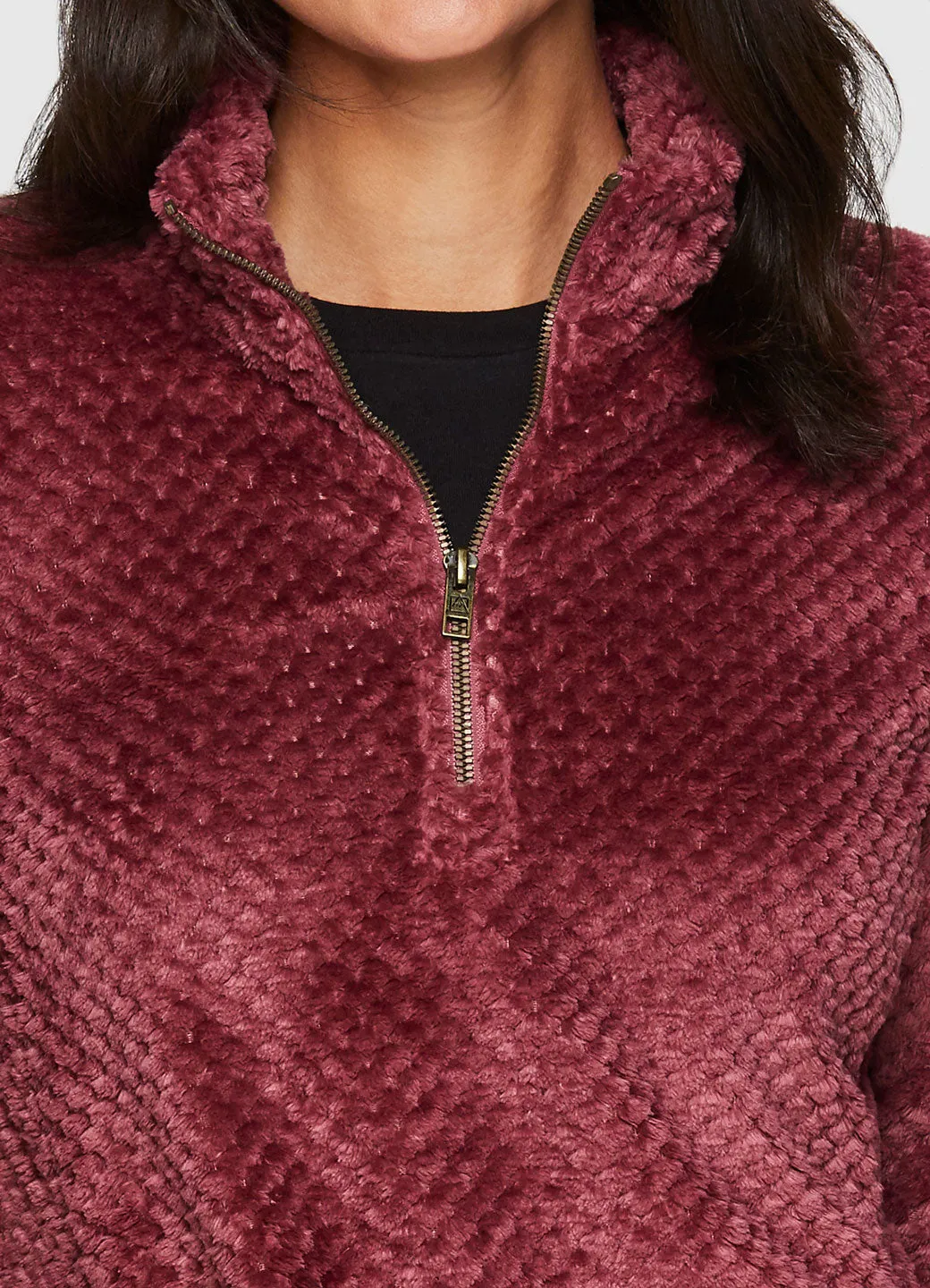Peekskill Textured Sherpa Pullover