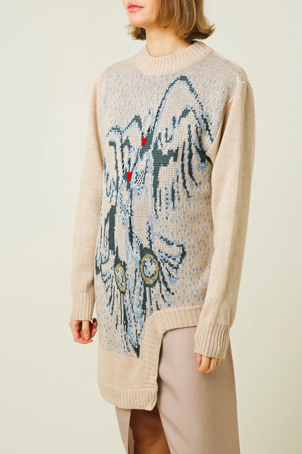 Sweater with print