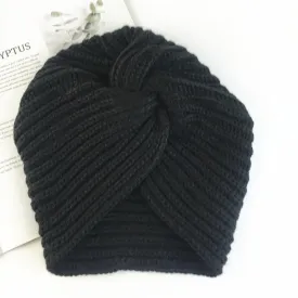 Women's wool knitting Indian hat Autumn and winter warm hat Winter hat